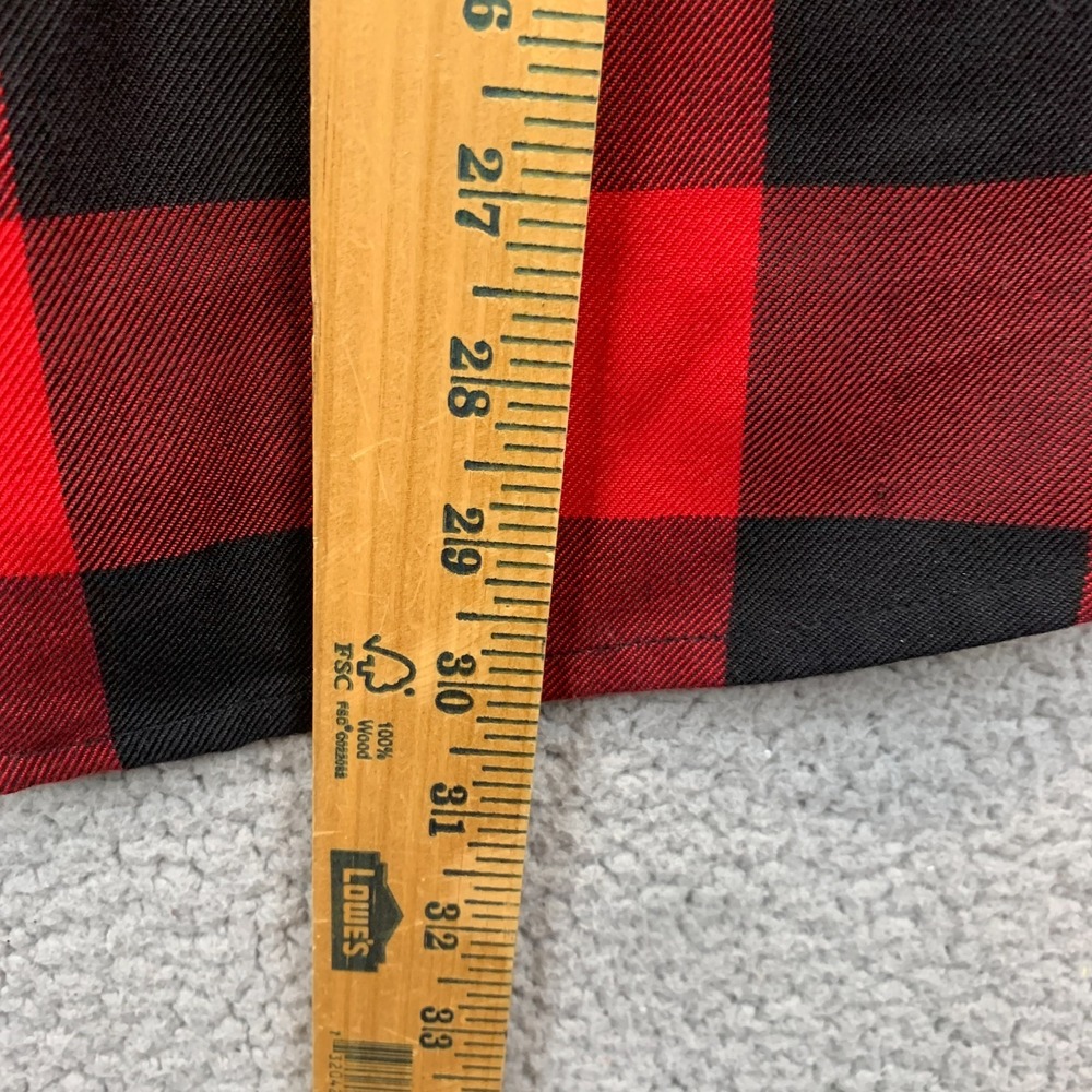 Dixxon Redrum Stephen King's The Shining Red Black Buffalo Plaid Flannel Medium - Picture 5 of 7